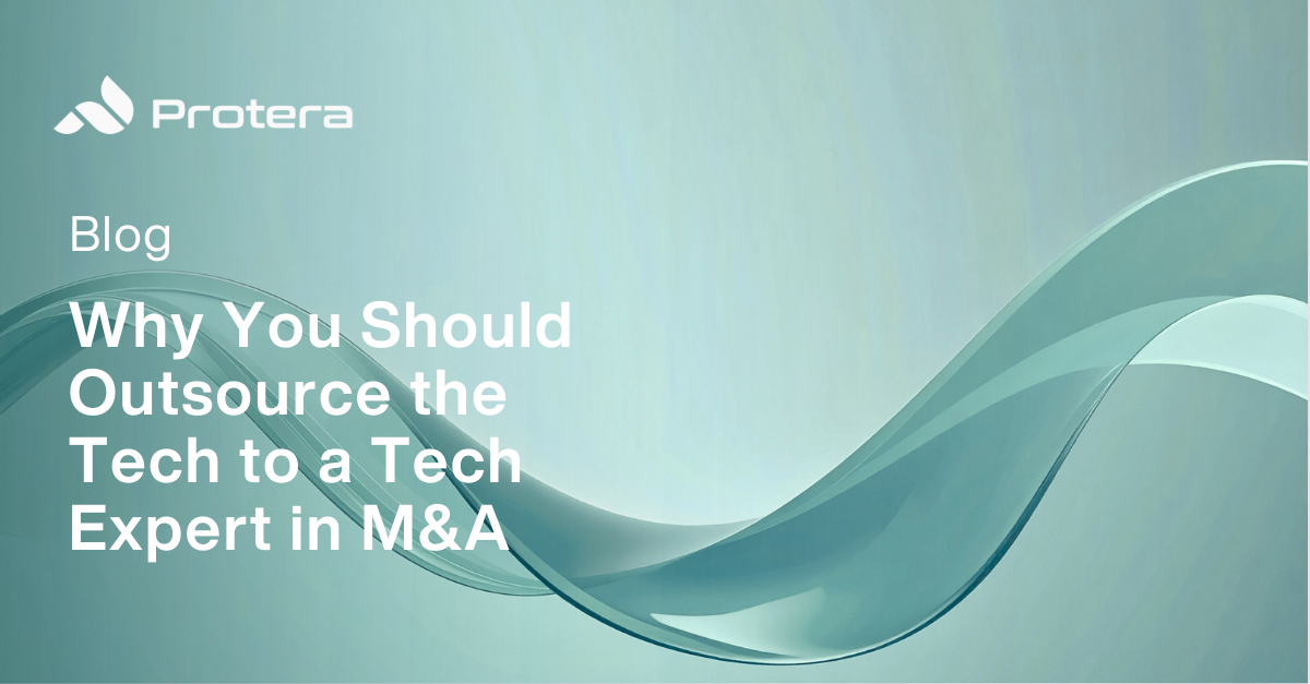 Why You Should Outsource the Tech to a Tech Expert in M&A